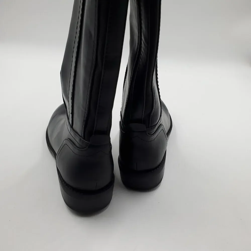 Tommy Hilfiger Ilia 4 Riding Boots Logo Women's Size 6